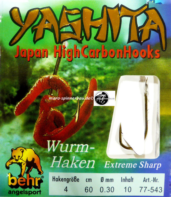 Yashita, High Carbon Wurmhaken
